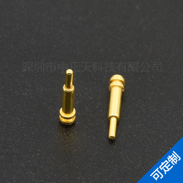 In-membrane injection POGO PIN connector
