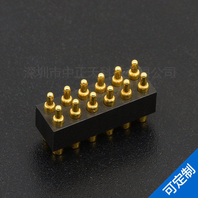 5G RF type POGO PIN connector-Single head POGOPIN-SHENZHEN ZHongZHengTian Technology Co., Ltd.